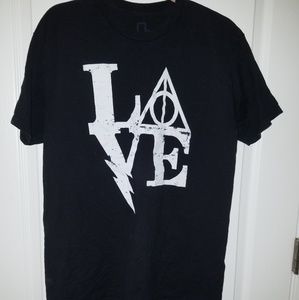 **LAST CHANCE **  Love Deathly Hallows shirt